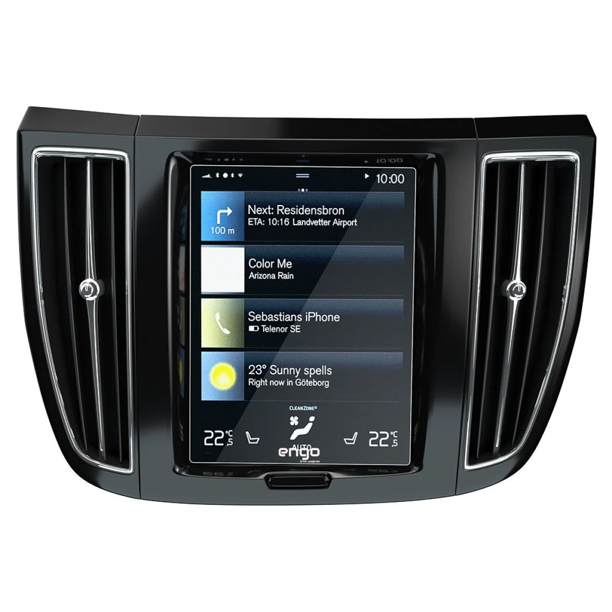 Volvo xc40 xc60 xc90 v90 v60 s90 s60 2016-2022 için ekran koruyucu 8.7 inç GPS ekran koruyucu volvo xc40 ekran koruyucu 